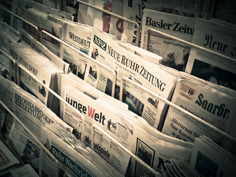 Newspaper image